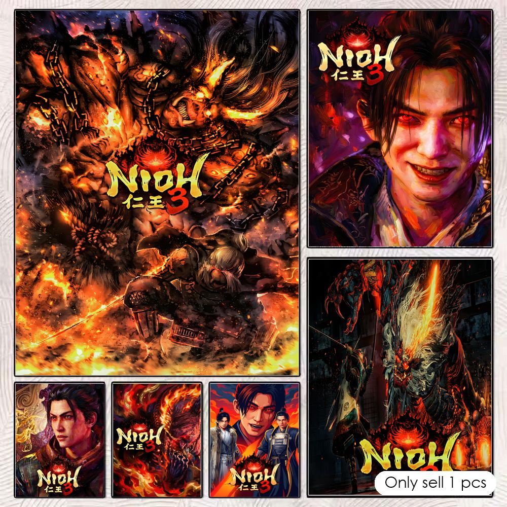 Esports Gaming Wallpaper - Actiegame N-NiohS Poster Wall Art Residu-vrije