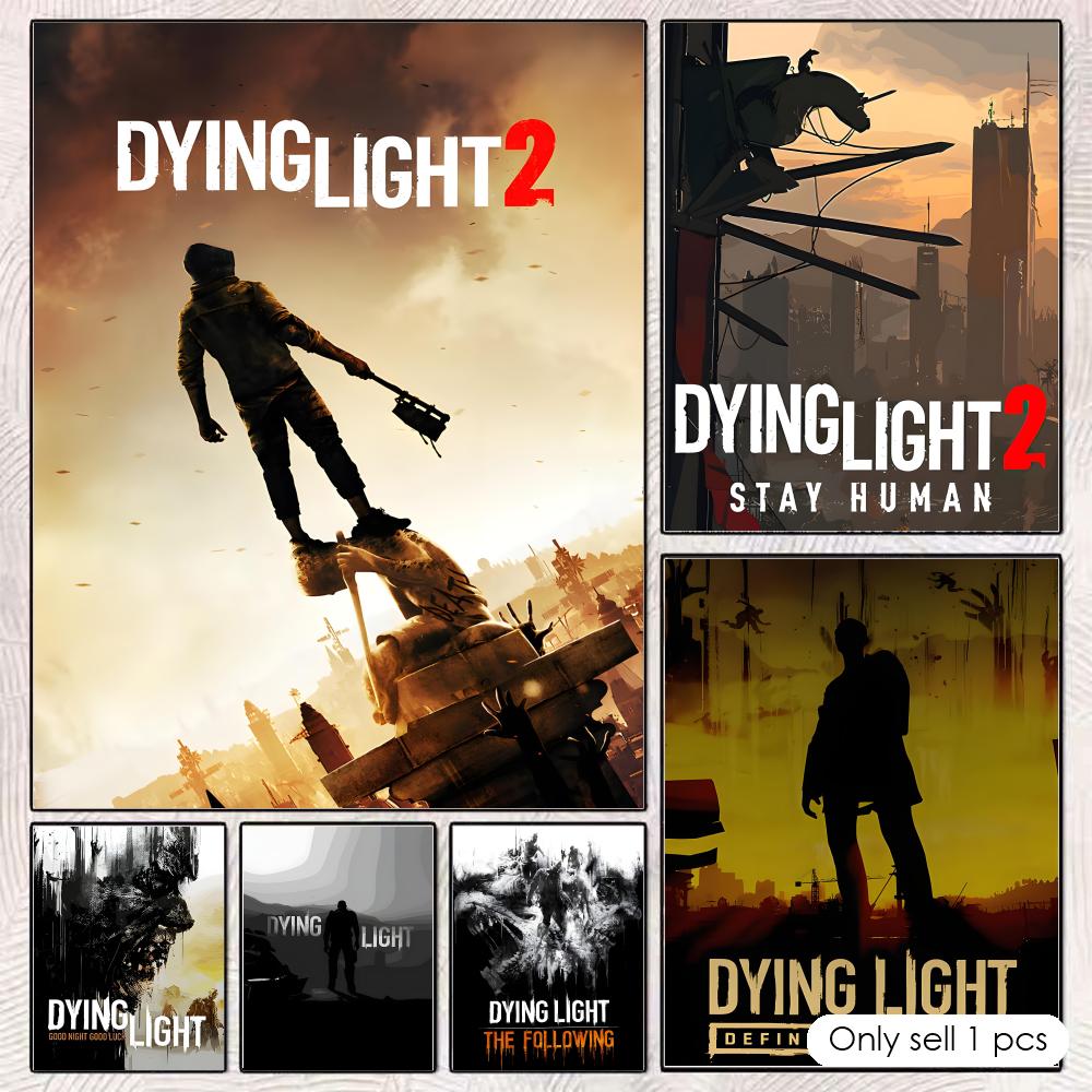 Esports Gaming Wallpaper - D-Dying L-LightS Poster HD Wanddecoratie voor