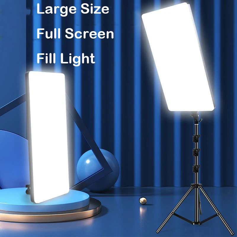 Led Light Panel Stream - Grote LED-videolamp voor fotografie, selfie dimbaar
