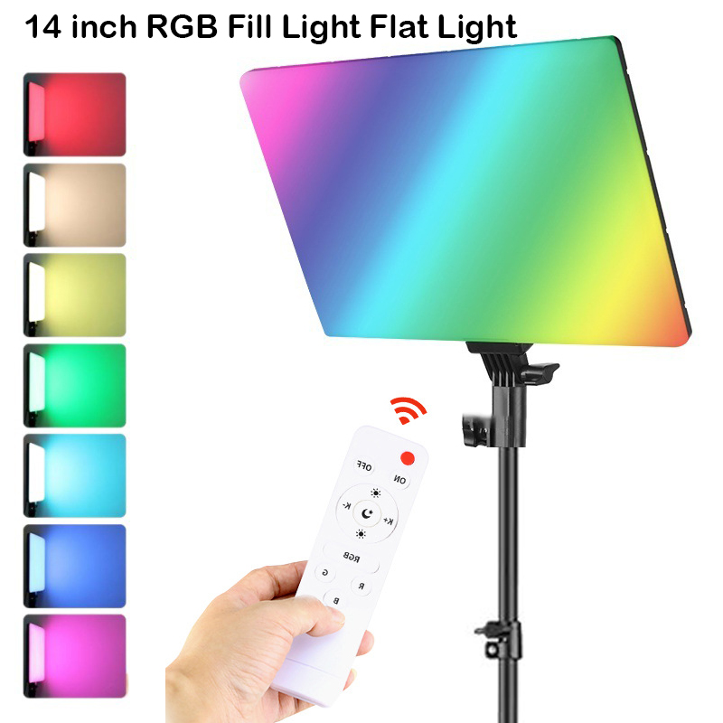 RGB 14 ''LED-videolamp Afstand - Led Light Panel Stream recensie en prijs