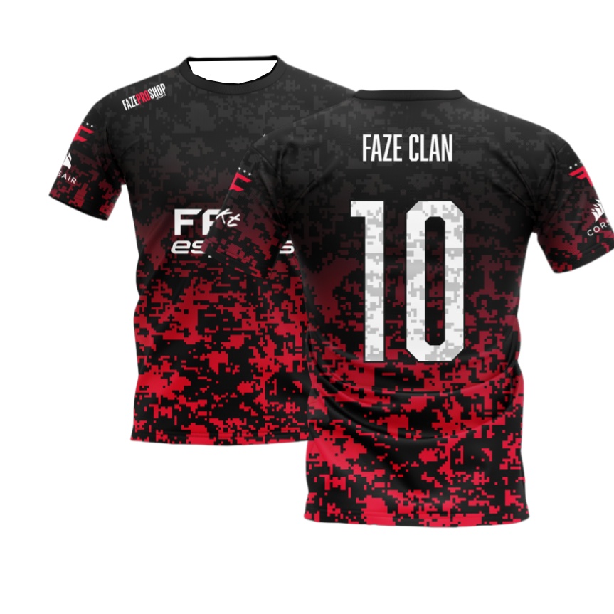2026 Nieuw FaZe Esports Jersey - Esports Gaming Top recensie en prijs