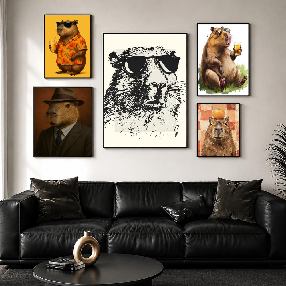 Zonnebril Capibara Print Wandp - Esports Gaming Wallpaper recensie en prijs