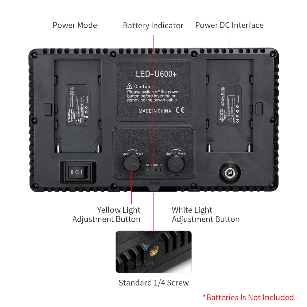 LED-vullamp Videolichtpaneel T - Led Light Panel Stream recensie en prijs