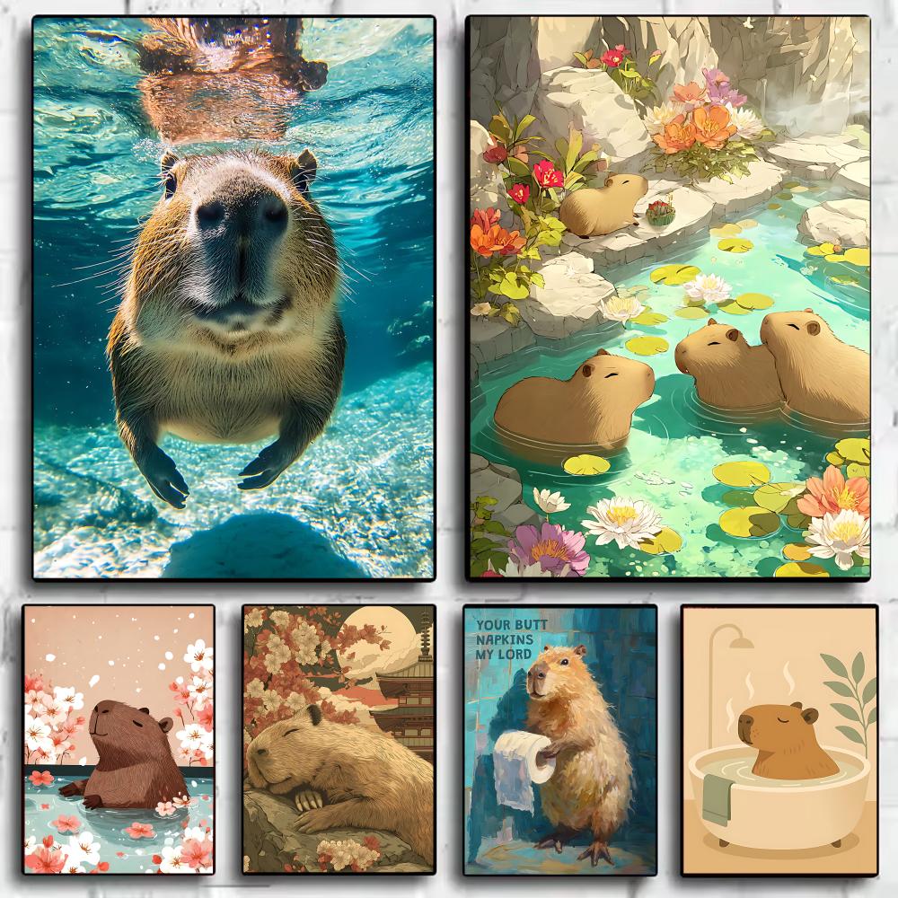 Healing Capybara Poster Art Po - Esports Gaming Wallpaper recensie en prijs
